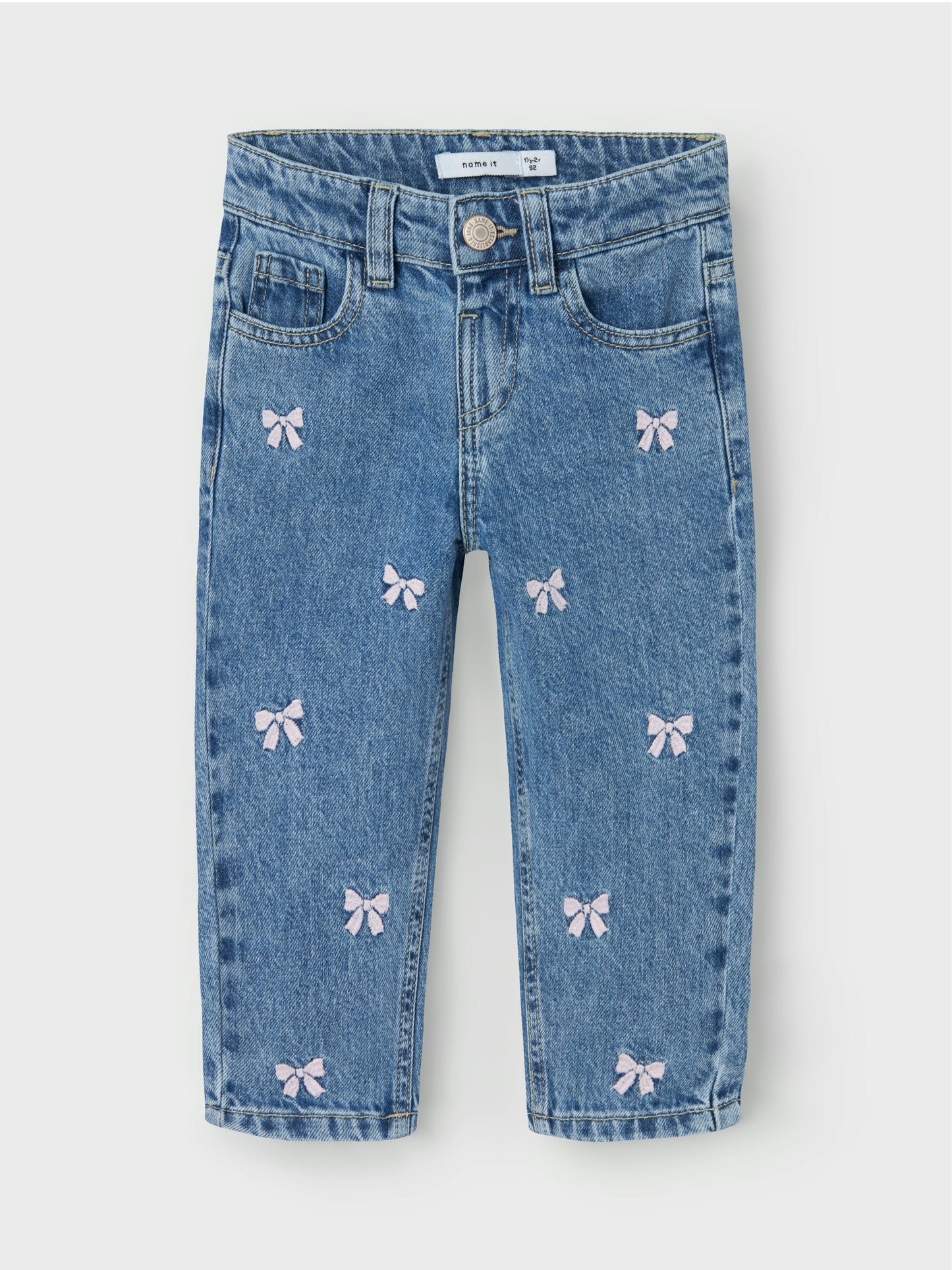 Name it MINI | Bella Mom Jeans - Medium Blue Denim