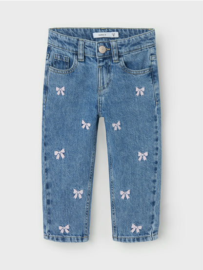 Name it MINI | Bella Mom Jeans - Medium Blue Denim