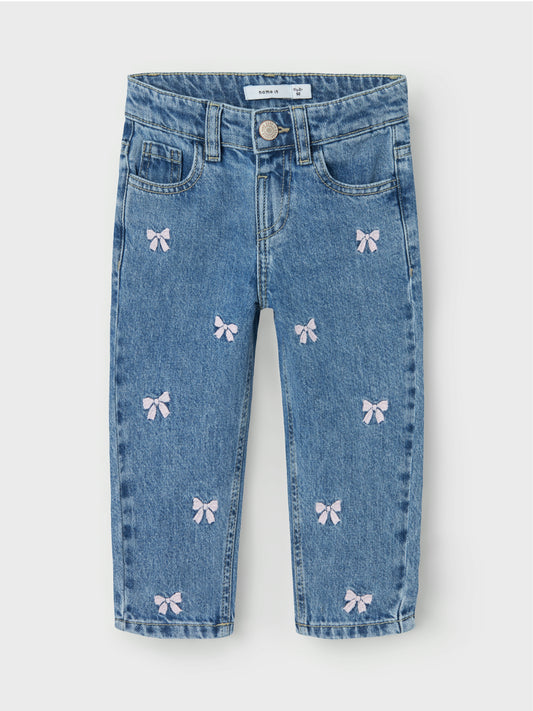 Name it MINI | Bella Mom Jeans - Medium Blue Denim