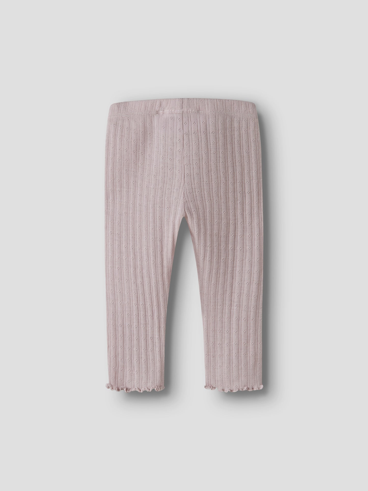 Name it BABY | Wossa tynn ull Leggings - Violet Ice