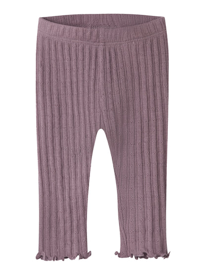 Name it BABY | Wossa tynn ull Leggings - Toadstool