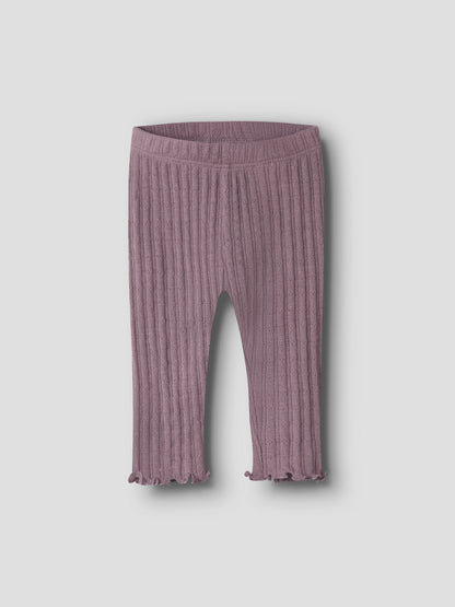 Name it BABY | Wossa tynn ull Leggings - Toadstool