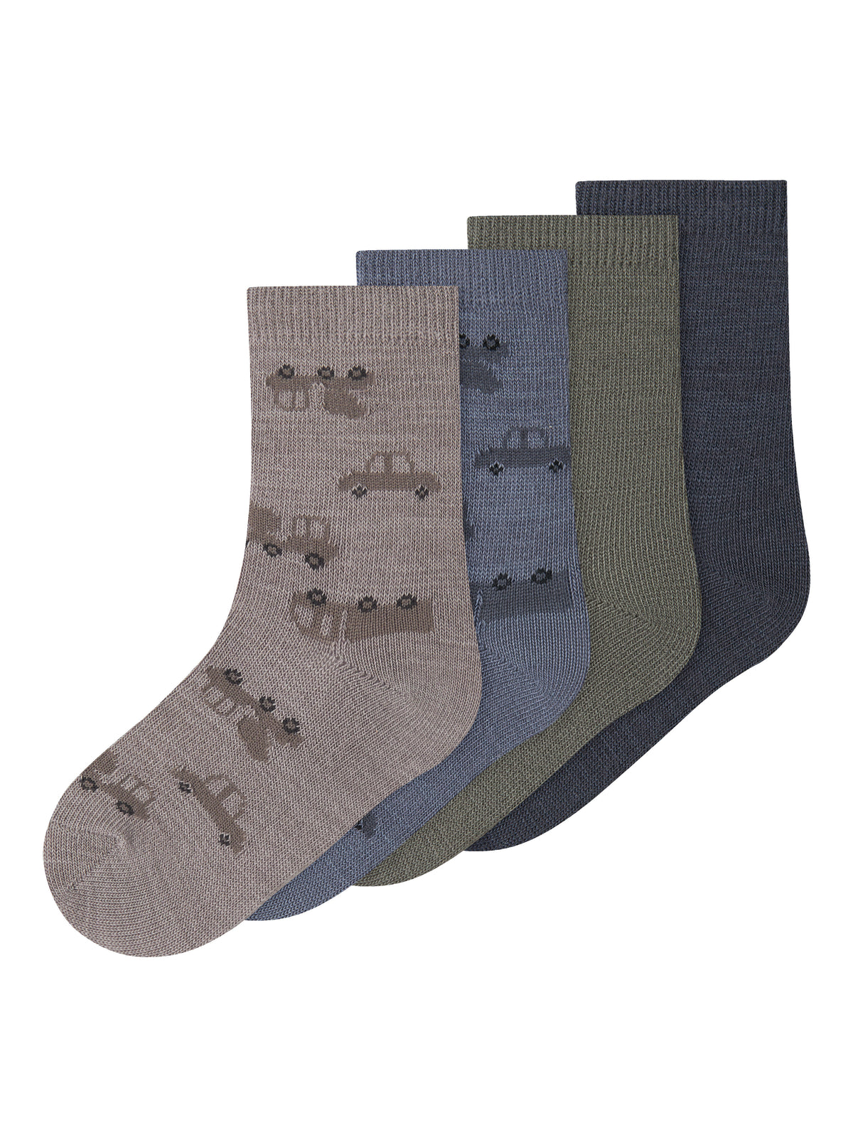 Name it | Wak mellomtykke Ullsokker 4pk - Satellite