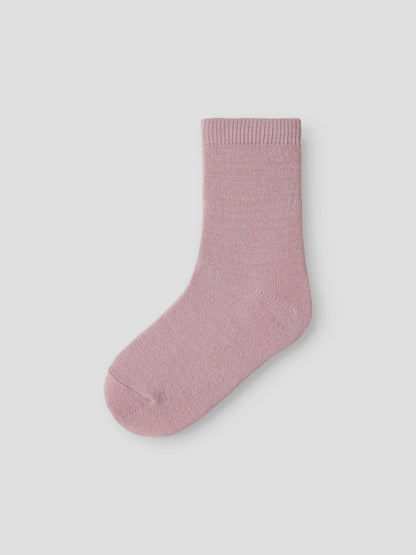 Name it | Wak mellomtykke Ullsokker 4pk - Toadstool