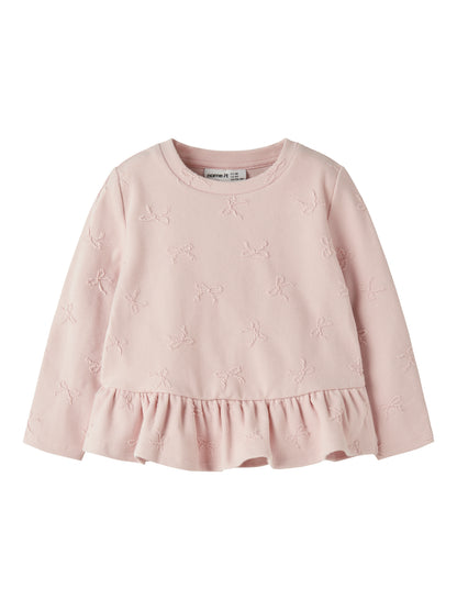Name it MINI | Katty Peplum genser - Lotus