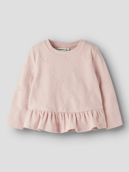 Name it MINI | Katty Peplum genser - Lotus