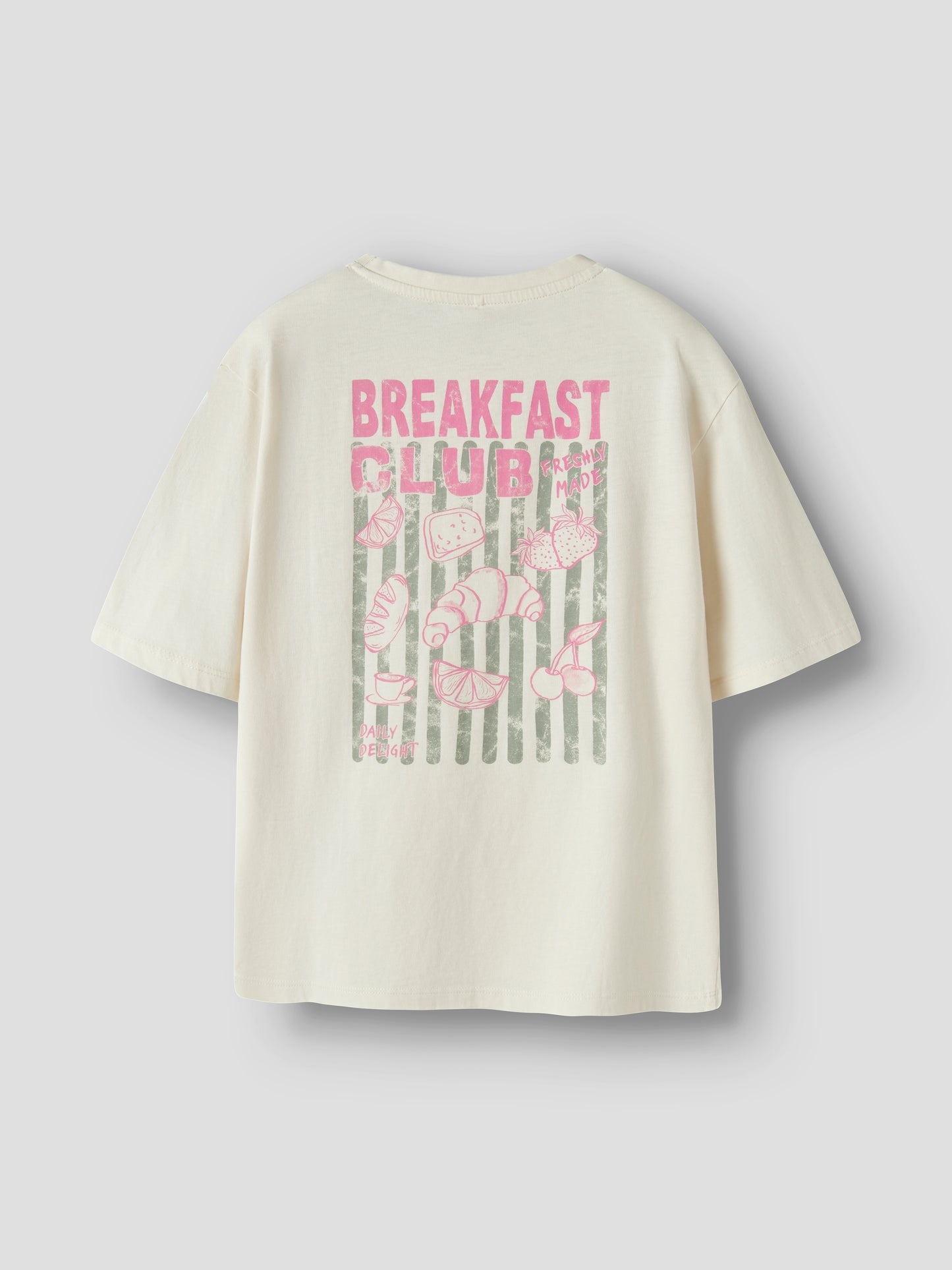 Name it KIDS | Valli loose fit t-skjorte - Antique White