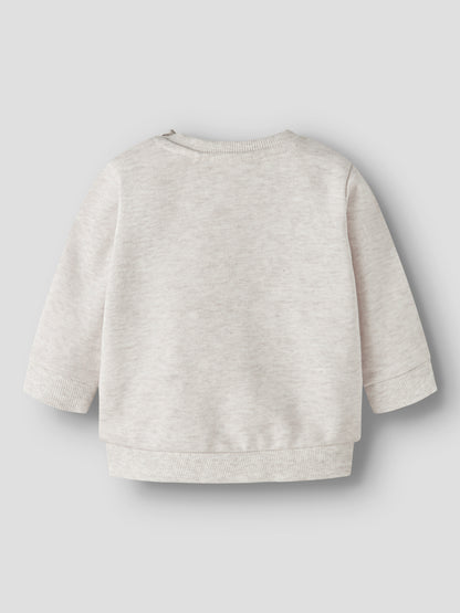 Name It BABY | Lokie Sweat Genser - Peyote Melange