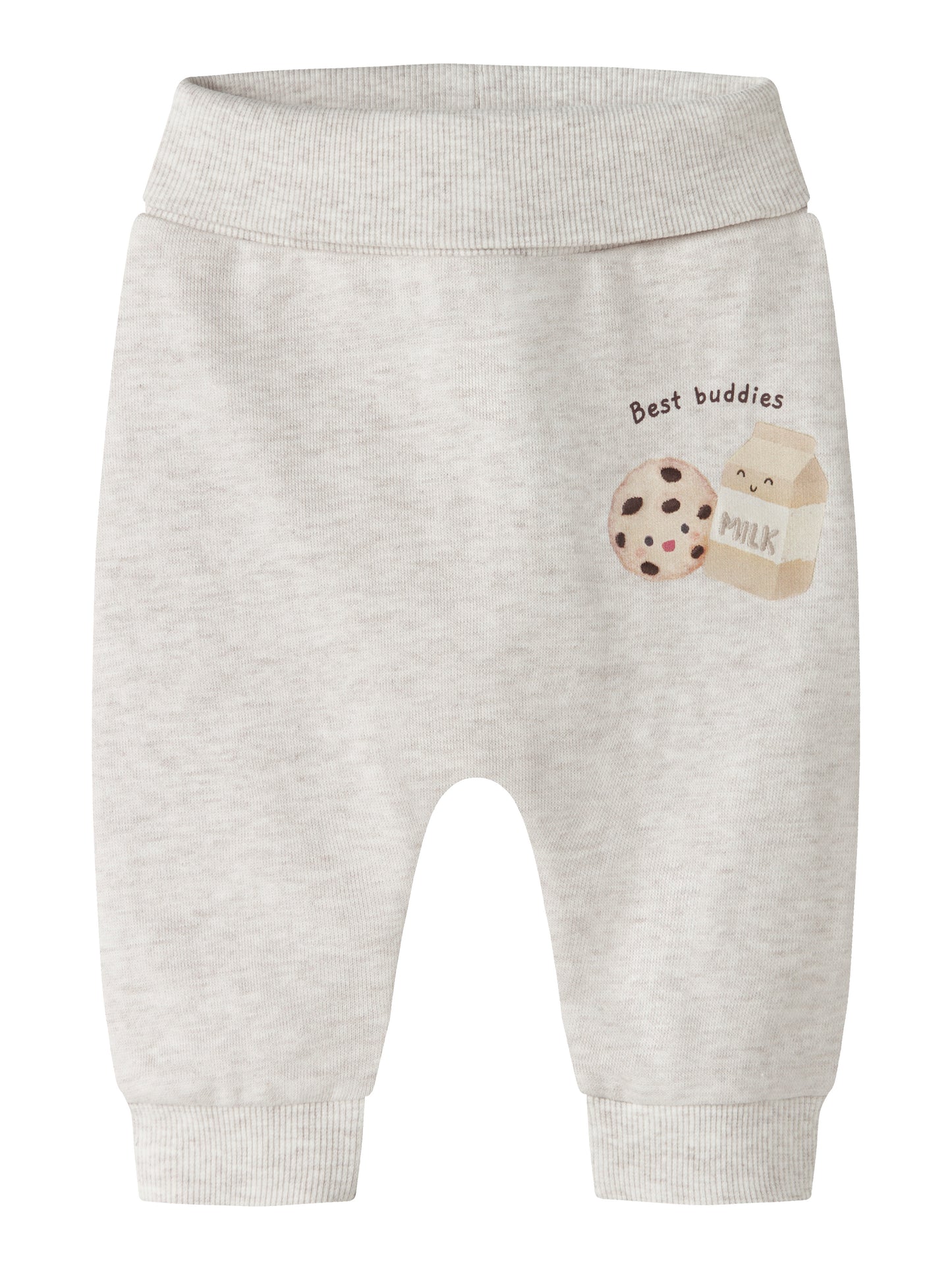 Name It BABY | Lokie Sweat Bukse- Peyote Melange