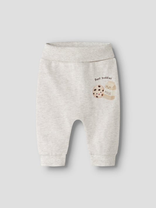 Name It BABY | Lokie Sweat Bukse- Peyote Melange
