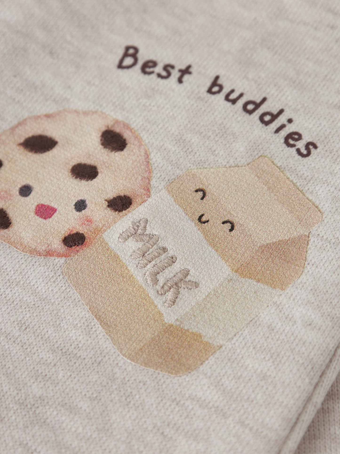 Name It BABY | Lokie Sweat Bukse- Peyote Melange