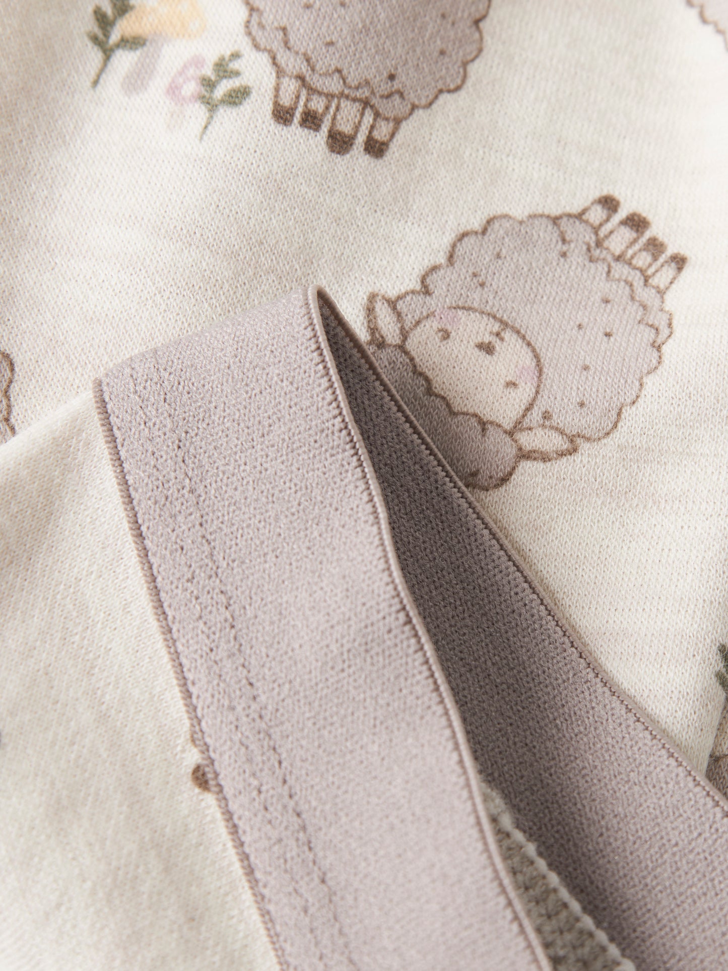 Name it BABY | Wup Mellomtykke ulleggings - Peyote Melange Sheep