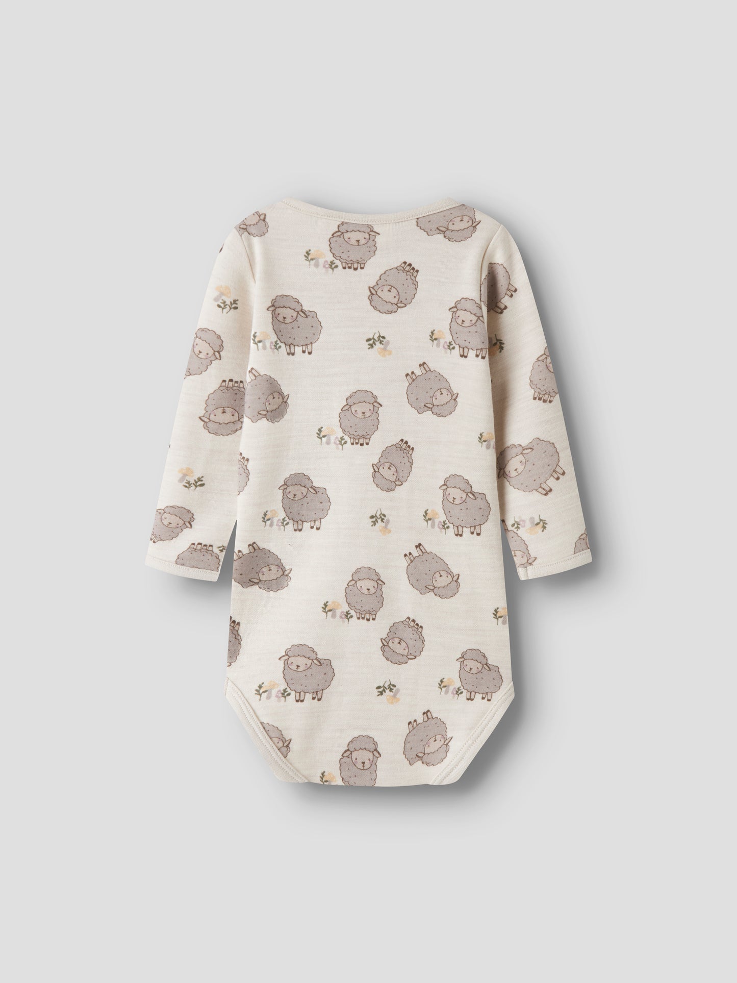 Name it BABY | Wup Mellomtykk ullbody - Peyote Melange Sheep