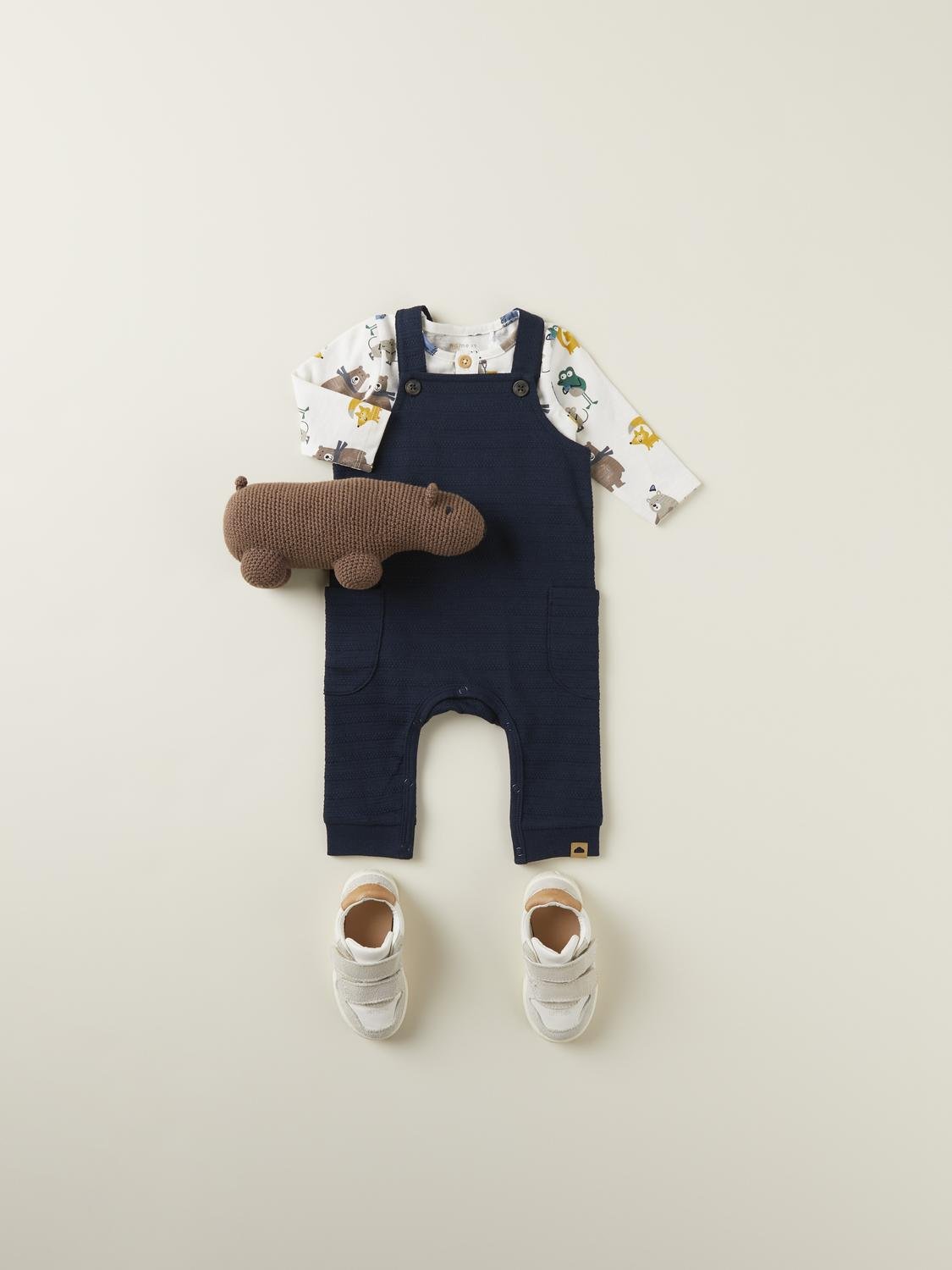 Name It Baby | Lular Overall - Dark Sapphire