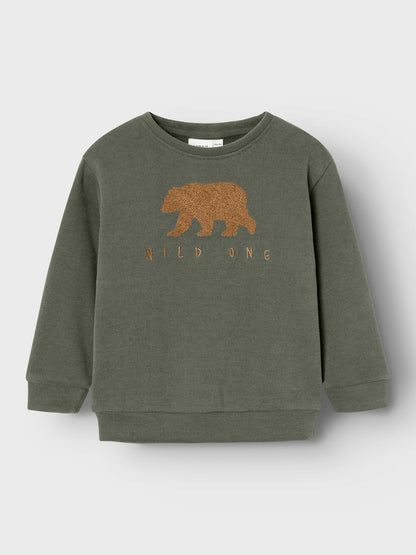 Name It Mini | Mobear Reg sweat pant - Tea Leaf