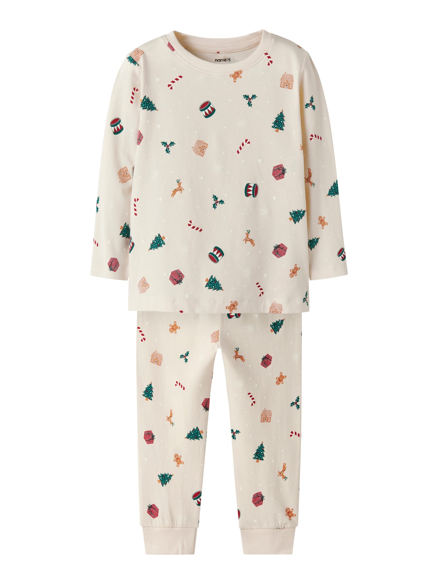 Name It Mini | Julepysj Familiematch - Whitecap Christmas