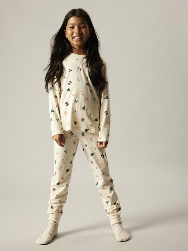 Name It Kids | Julepysj Familiematch - Whitecap Christmas