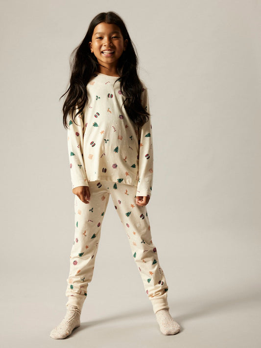 Name It Kids | Julepysj Familiematch - Whitecap Christmas