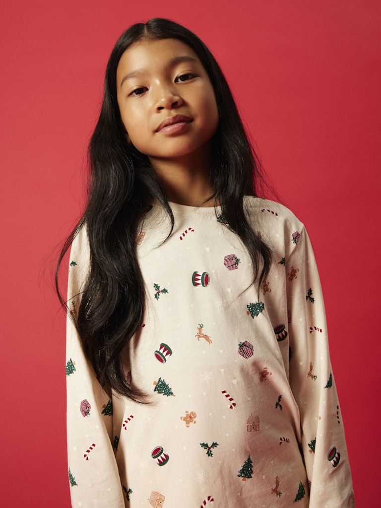Name It Kids | Julepysj Familiematch - Whitecap Christmas