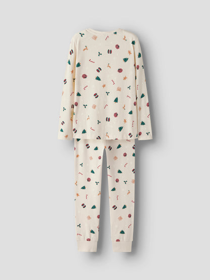 Name It Kids | Julepysj Familiematch - Whitecap Christmas