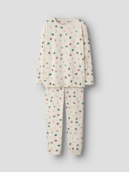 Name it Voksen | Julepysj Familiematch Unisex - Whitecap Christmas