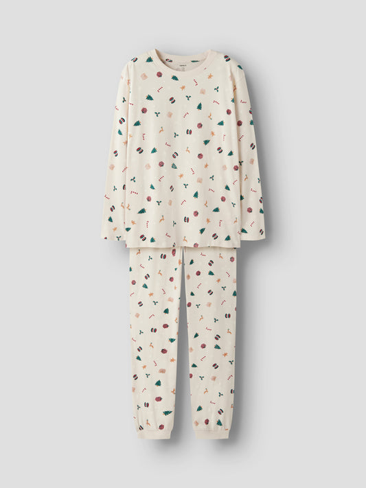 Name it Voksen | Julepysj Familiematch Unisex - Whitecap Christmas