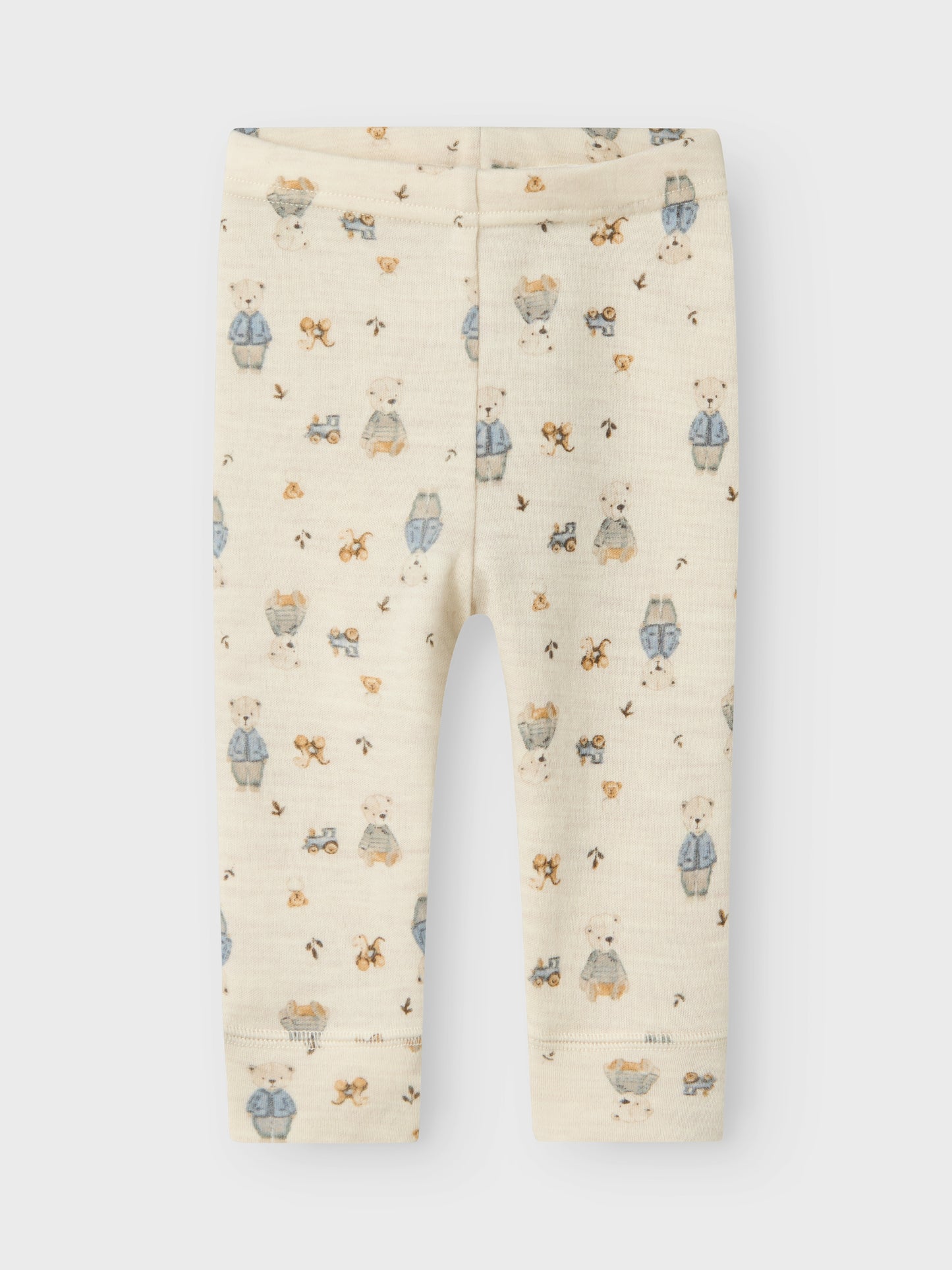 Name it Baby | Willos Ull leggings Bamse -  Peyote Melange