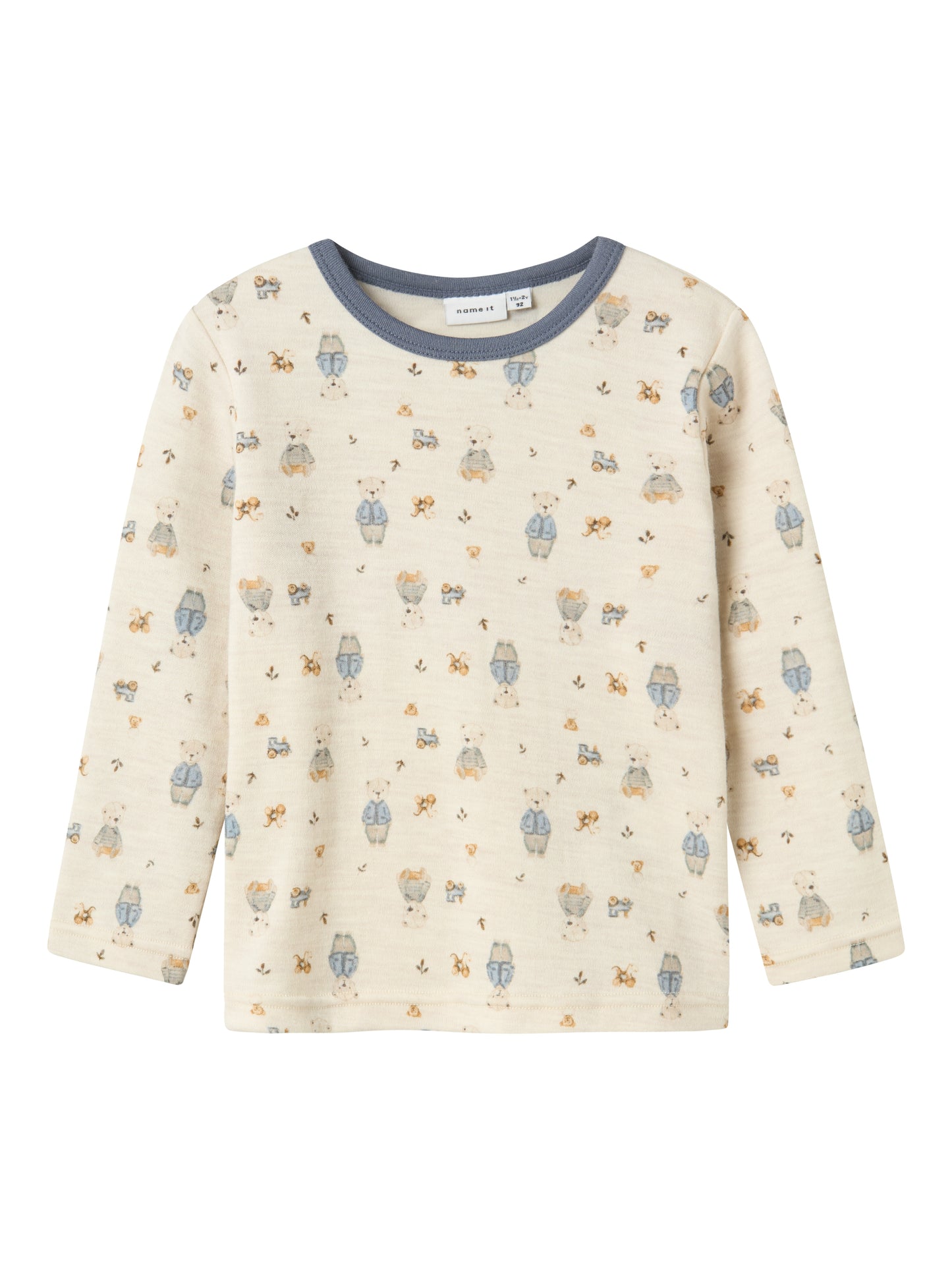 Name It Mini | Willos Ullgenser Bamse - Peyote Melange