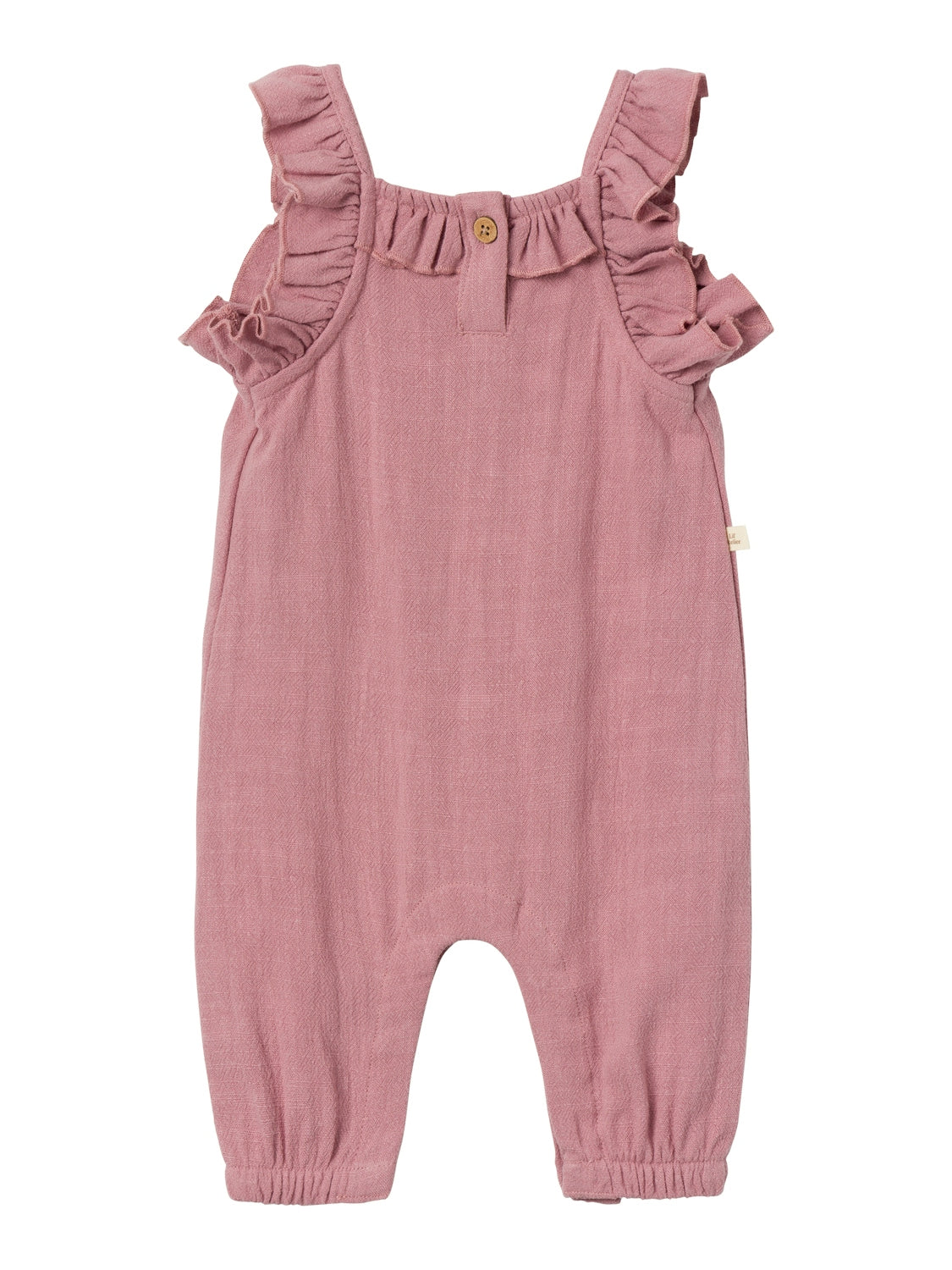 Lil Atelier Baby | Dolie Fin Overall - Nostalgia Rose