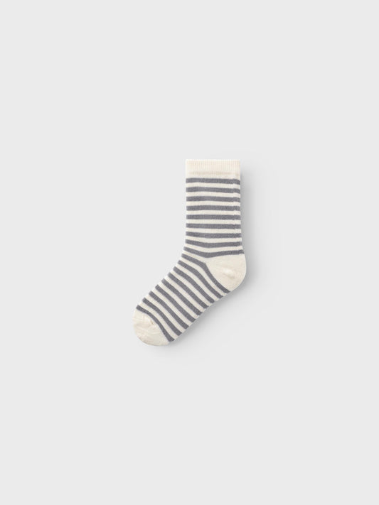 Lil Atelier Mini | Elove sokker - Silver Filigree