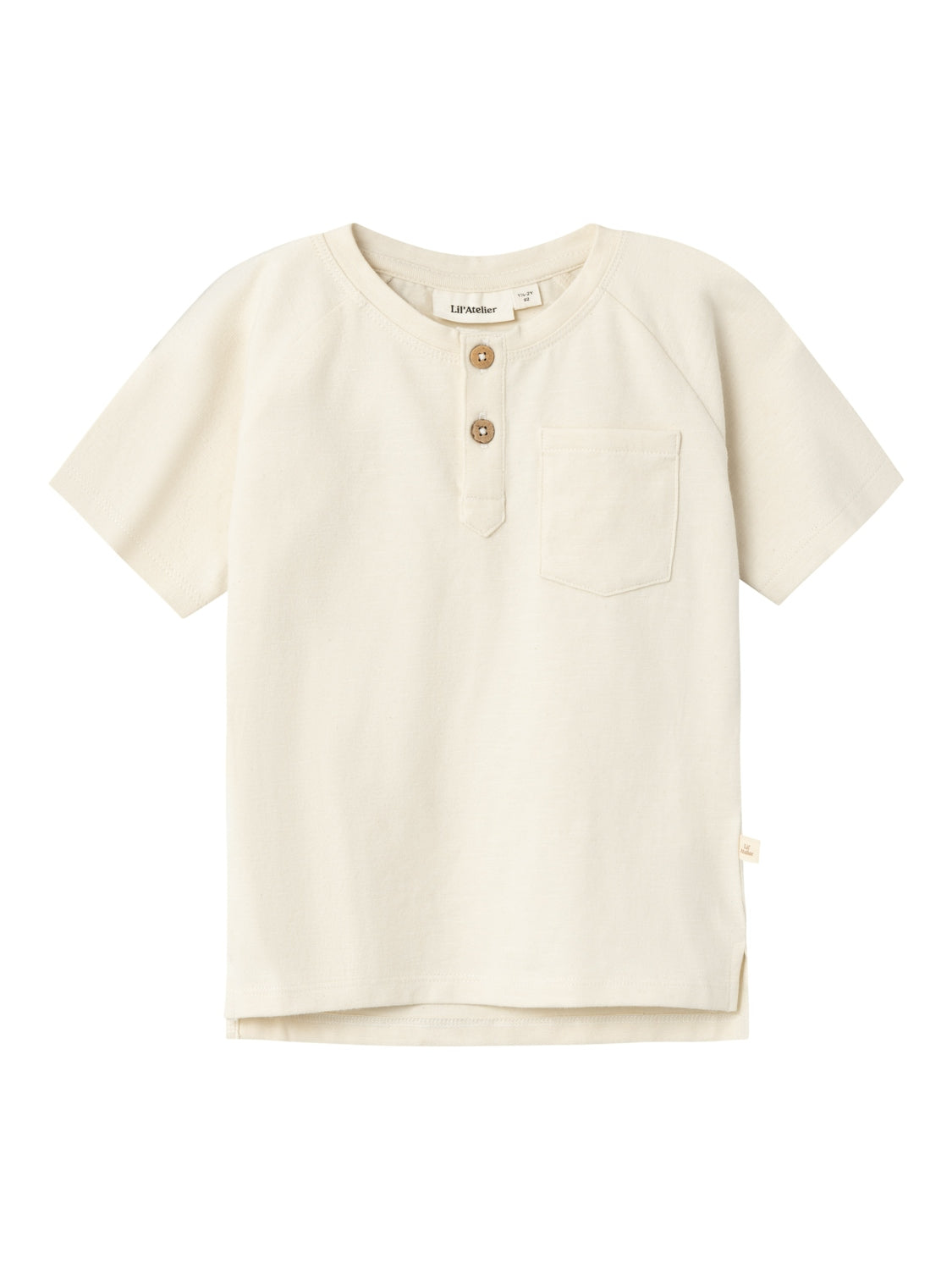 Lil Atelier Mini | Dello Loose Top - Coconut Milk