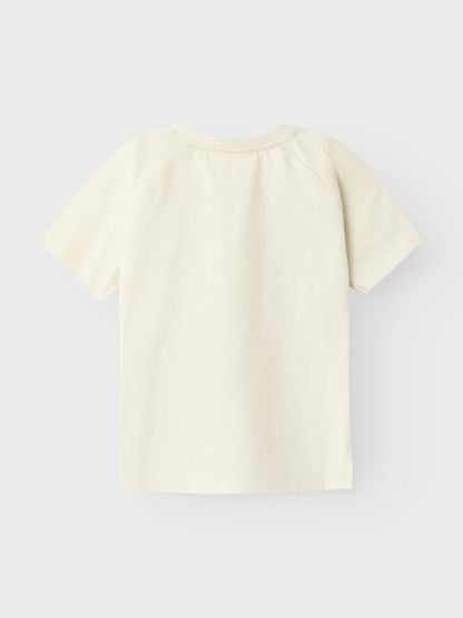 Lil Atelier Mini | Dello Loose Top - Coconut Milk