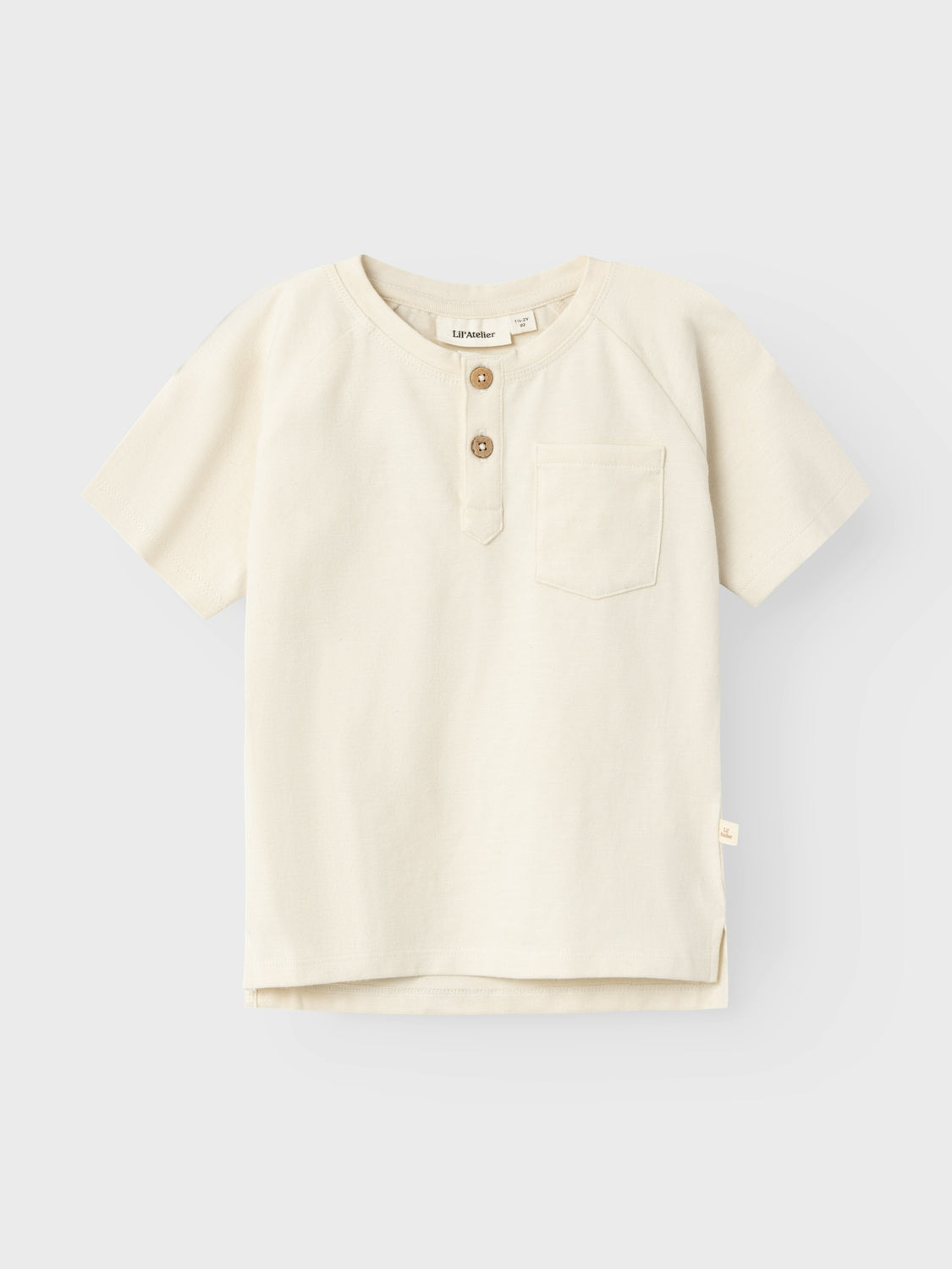 Lil Atelier Mini | Dello Loose Top - Coconut Milk