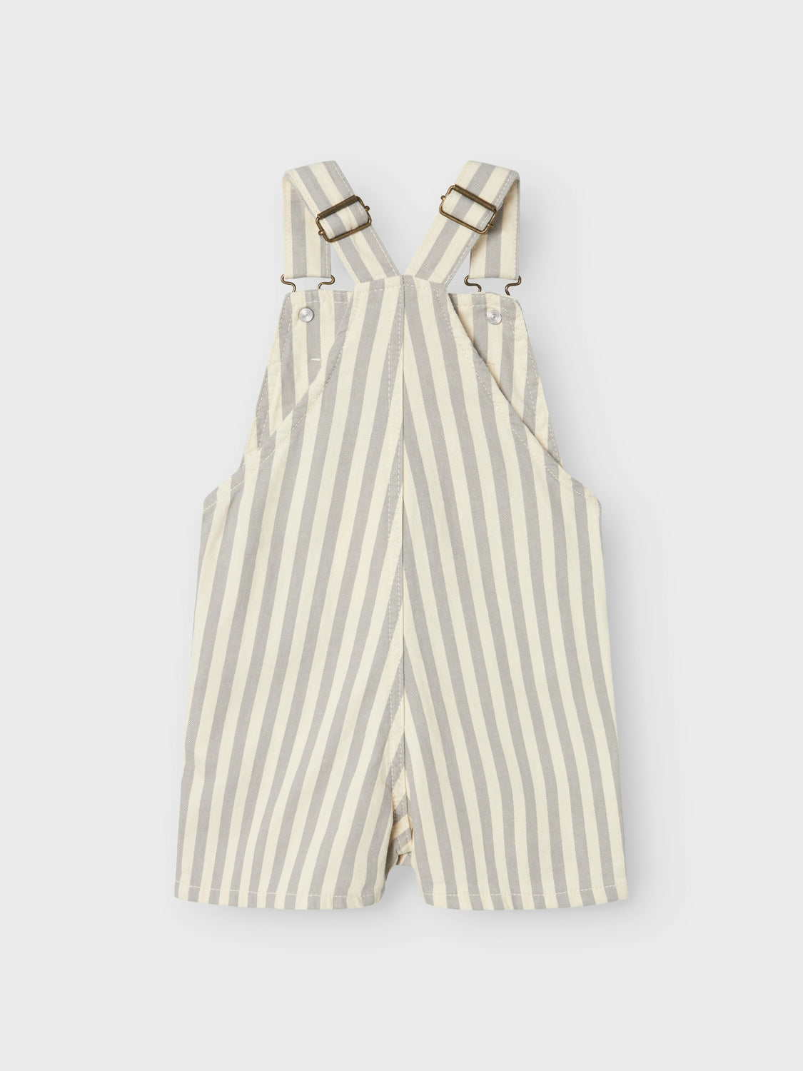 Lil Atelier Mini | Hugo Loose Overall - Limestone/Coconut Milk