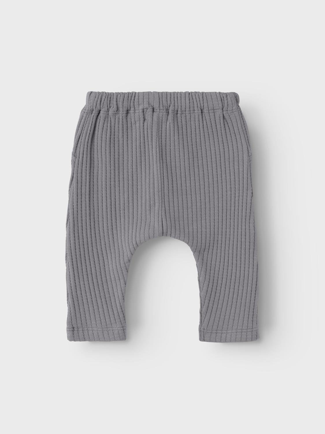 Lil Atelier Baby | Dimo Loose Pant - Silver Filigree