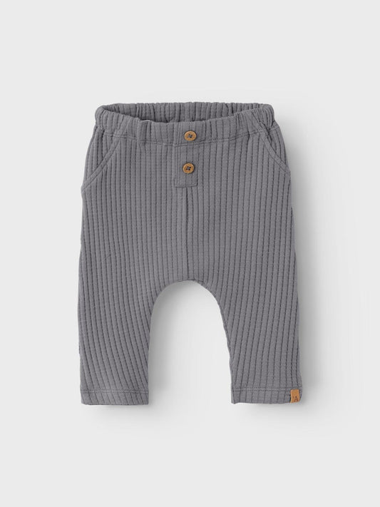 Lil Atelier Baby | Dimo Loose Pant - Silver Filigree