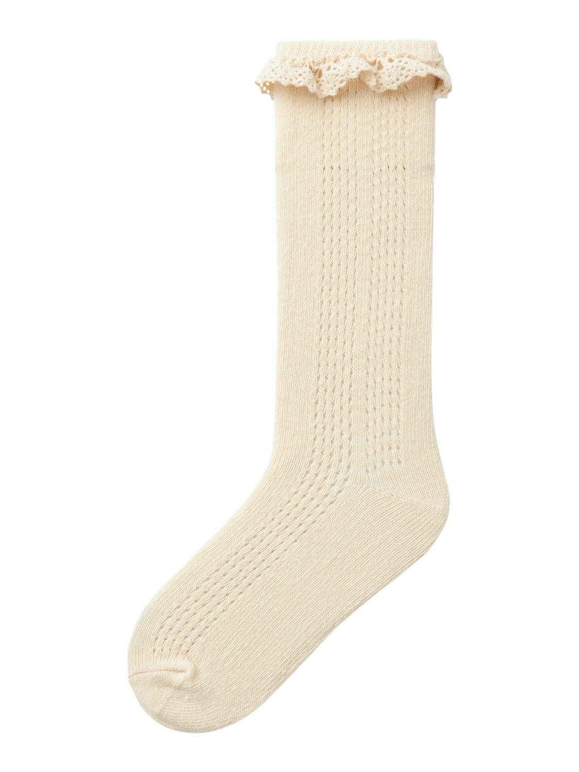 Lil Atelier Mini | Frila Knee sock - Sandshell