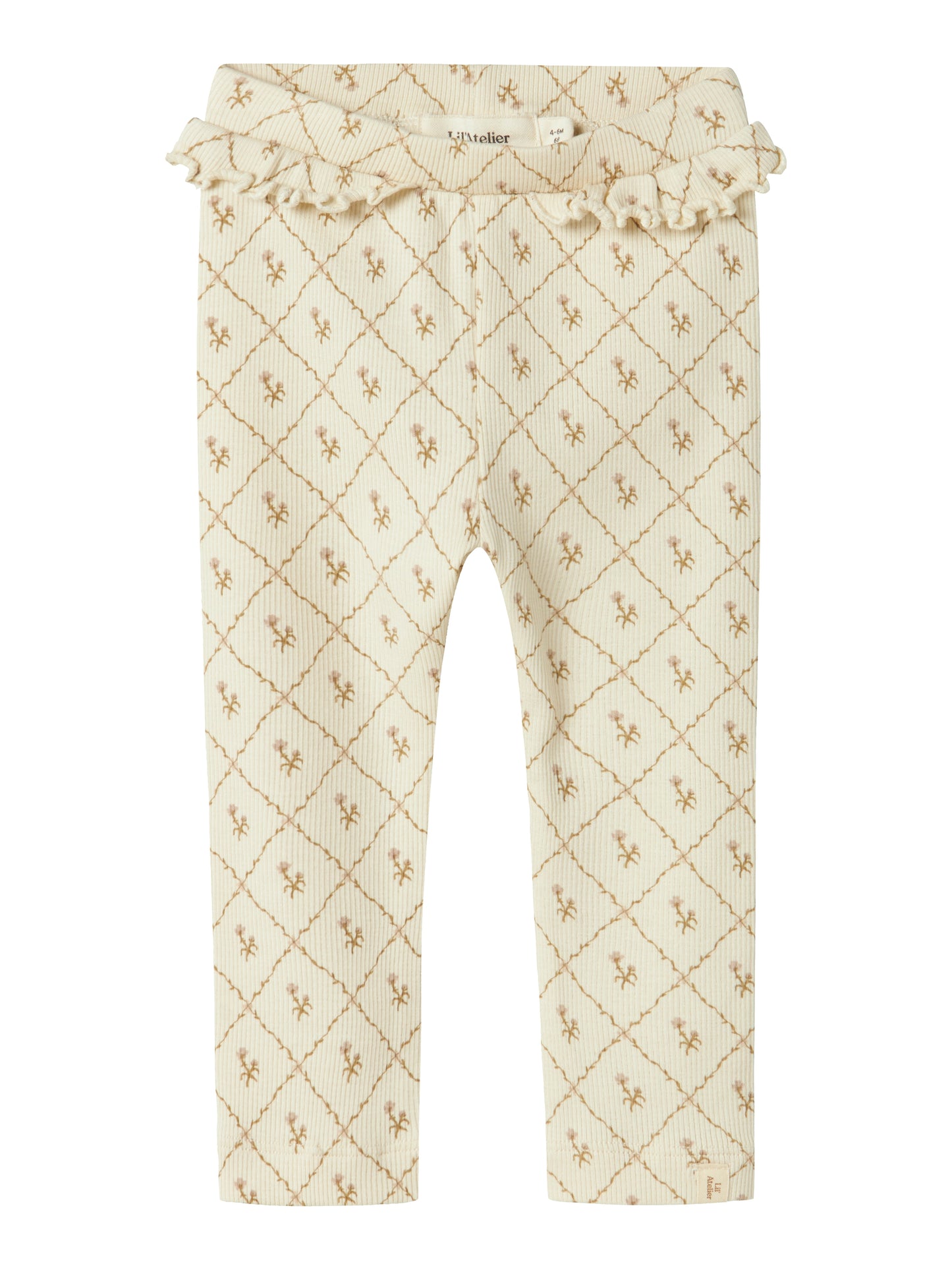 Lil Atelier Baby - Gago Kef Slim Leggings - Turtledove