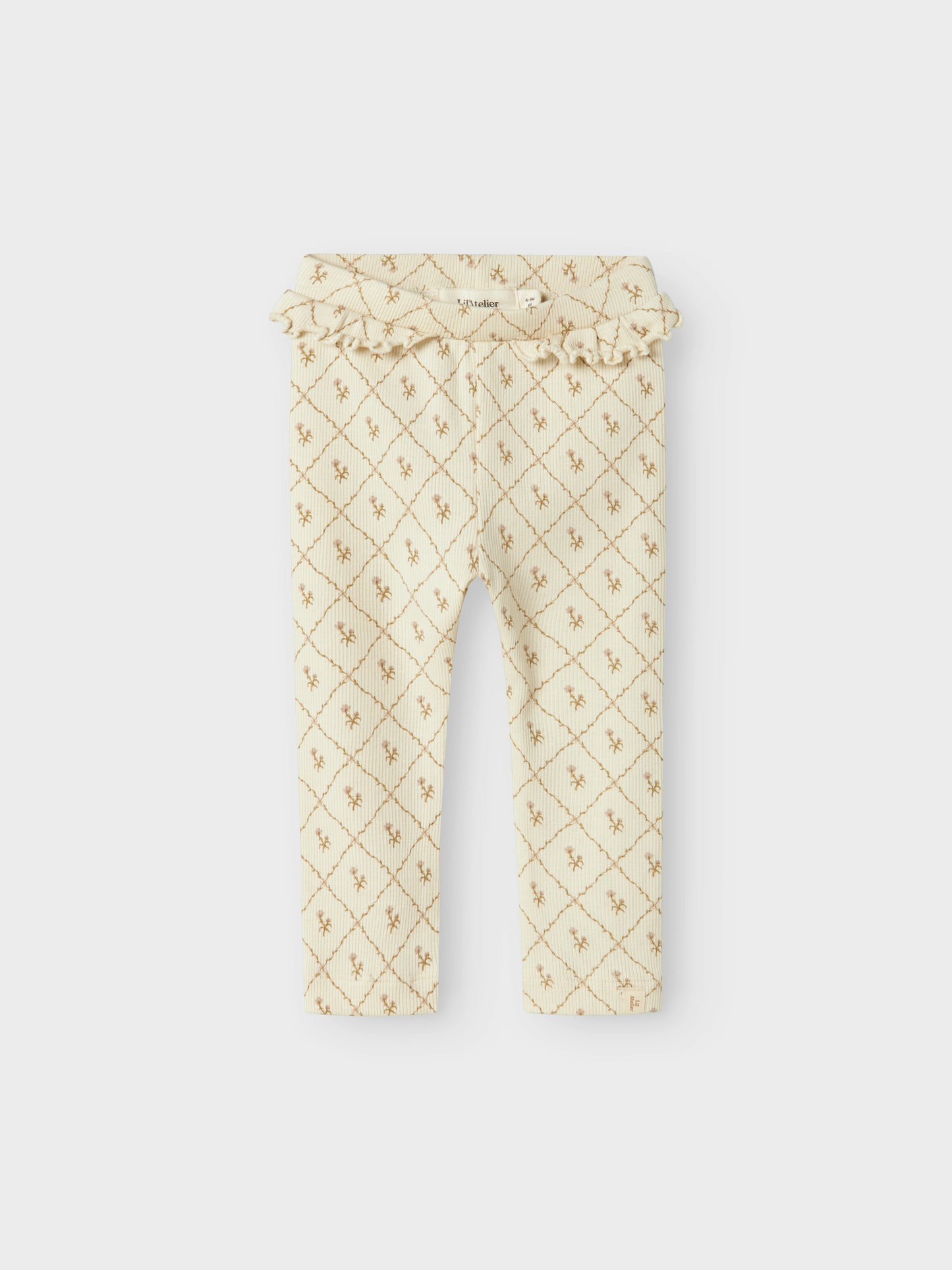 Lil Atelier Baby - Gago Kef Slim Leggings - Turtledove