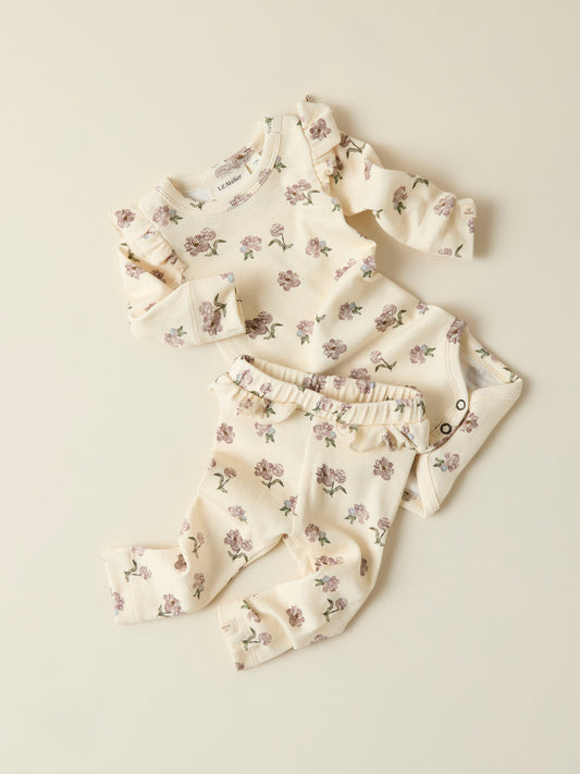Lil Atelier Baby | Gavo Slim Body - Turtledove Peony