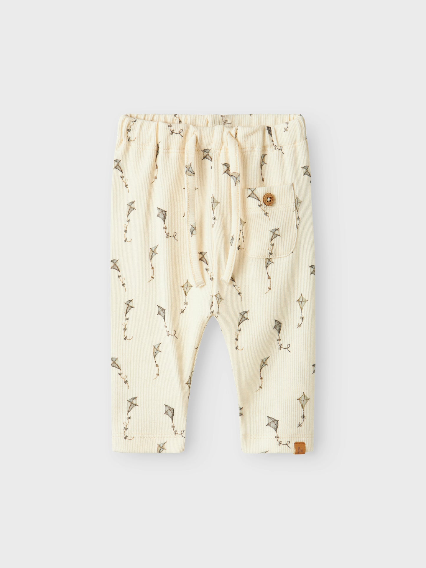 Lil Atelier Baby | Gavo Loose Babybukse - Turtledove Kites