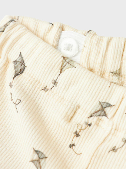 Lil Atelier Baby | Gavo Loose Babybukse - Turtledove Kites