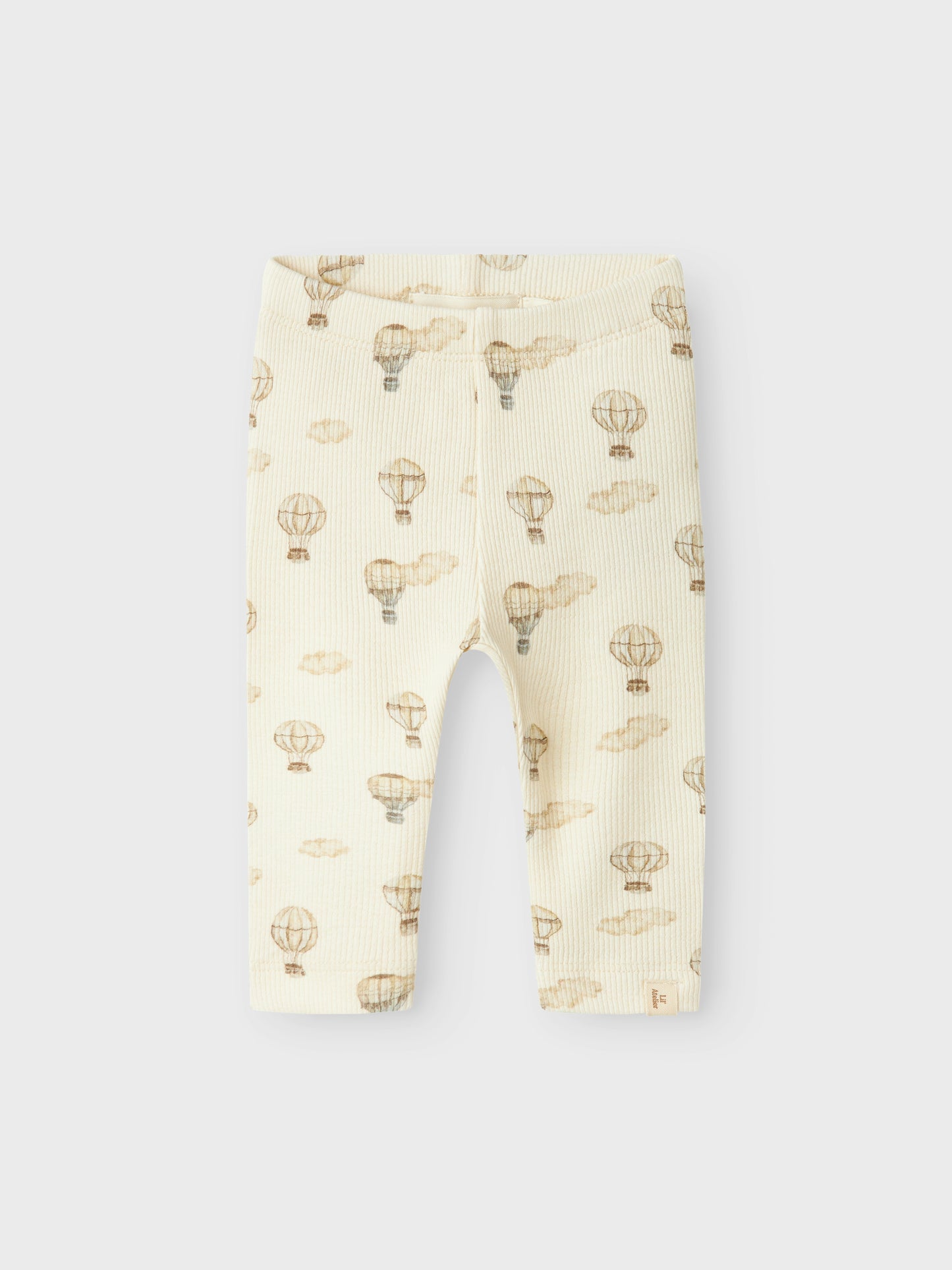 Lil Atelier Baby | Gavo bomullsleggings - Turtledove Luftballong