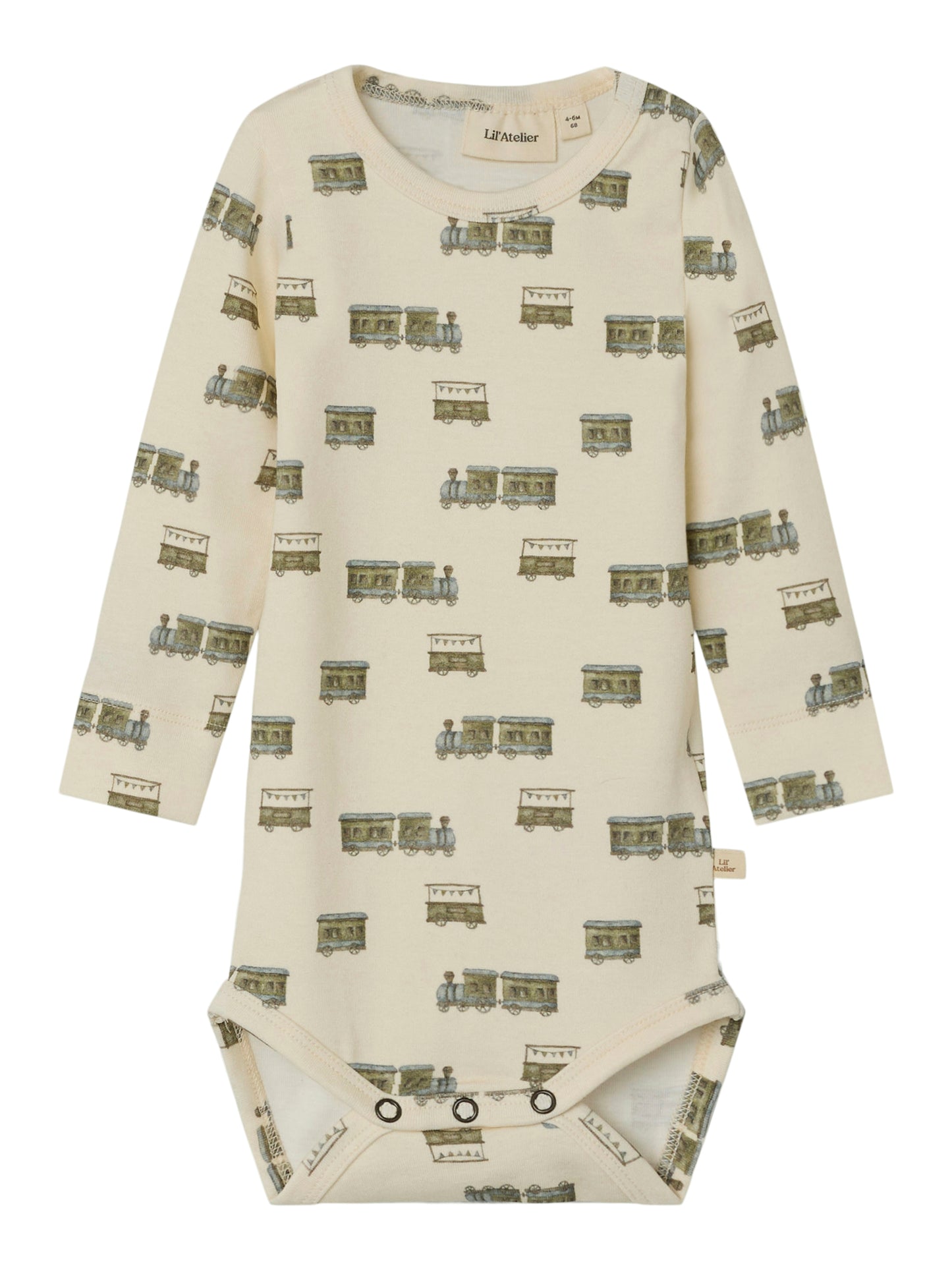 Lil Atelier Baby | Gayo Basic Body - Turtledove Train