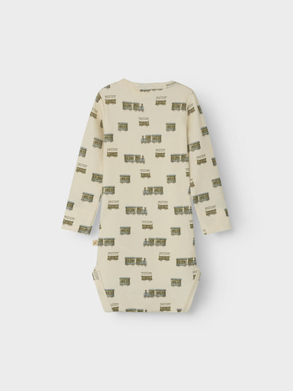 Lil Atelier Baby | Gayo Basic Body - Turtledove Train