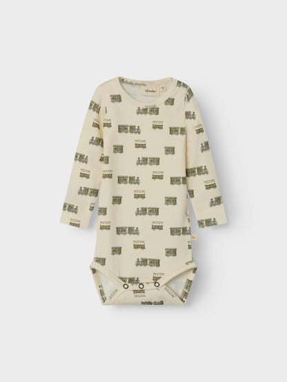 Lil Atelier Baby | Gayo Basic Body - Turtledove Train