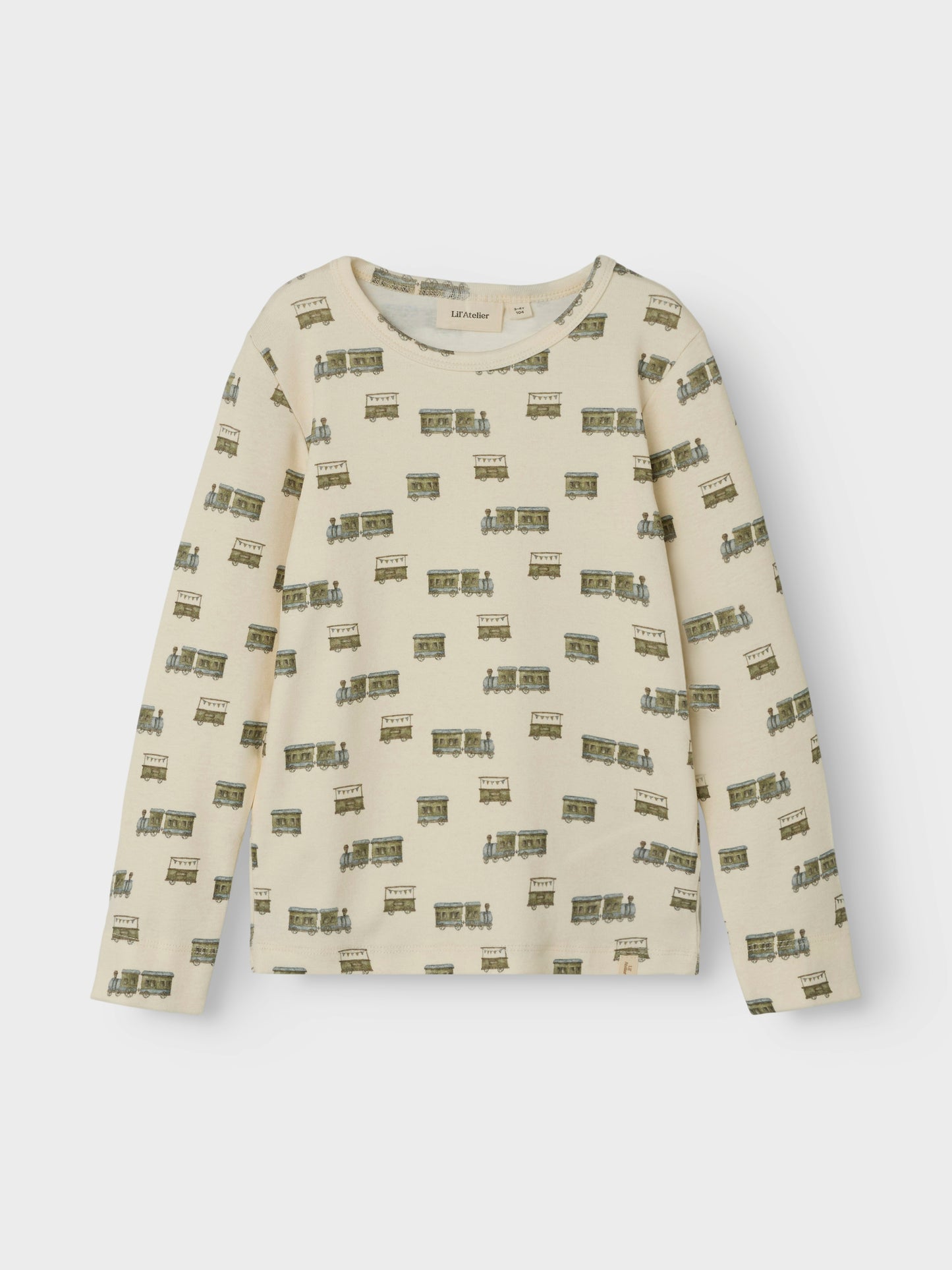 Lil Atelier Mini | Gayo Slim fit Genser - Turtledove Train