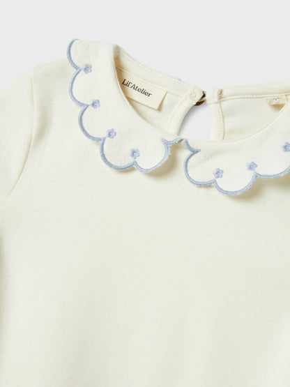 Lil Atelier Mini | Fundo Slim Top - Zen Blue