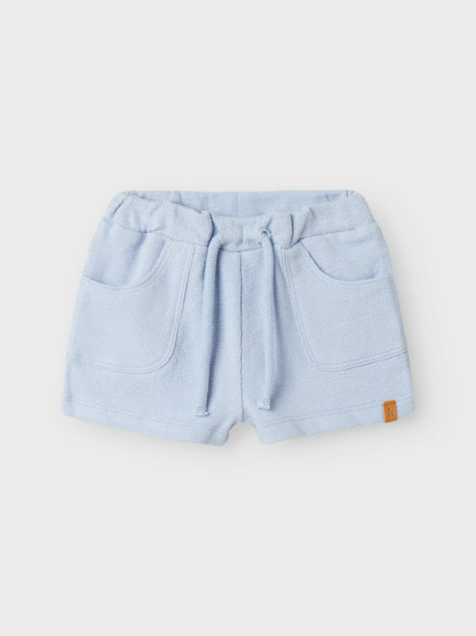 Lil Atelier Baby | Jollo Sweat Shorts - Zen Blue