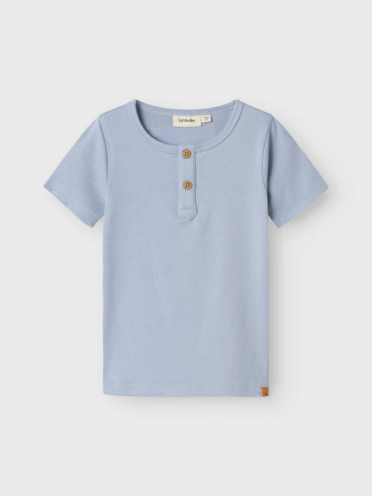 Lil Atelier Mini | Lalo Taj T-Skjorte - Zen Blue